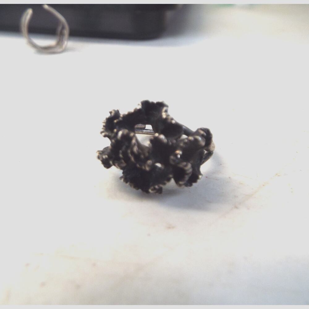 Beau Sterling Silver Adjustable Ring